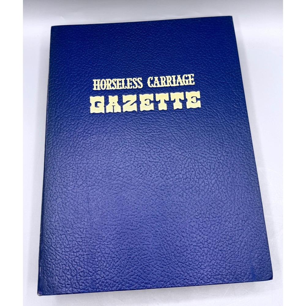 Vintage Horseless Carriage Gazette Magazine 12 Issues 1954-1955 Blue Binder-I